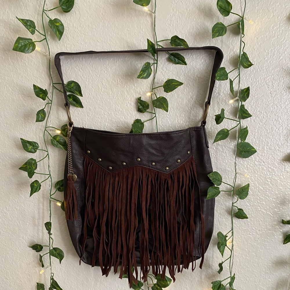 Roxy brown purse